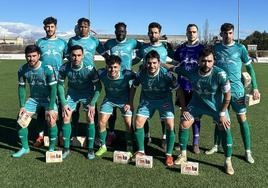 Once inicial del Atlético Astorga.