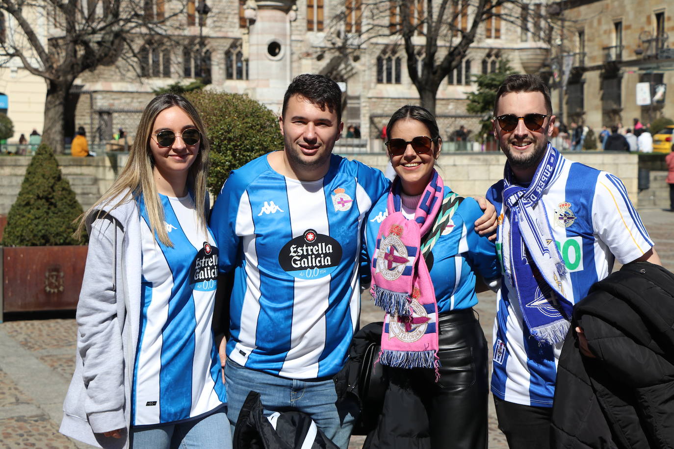 Aficionados del Deportivo por León