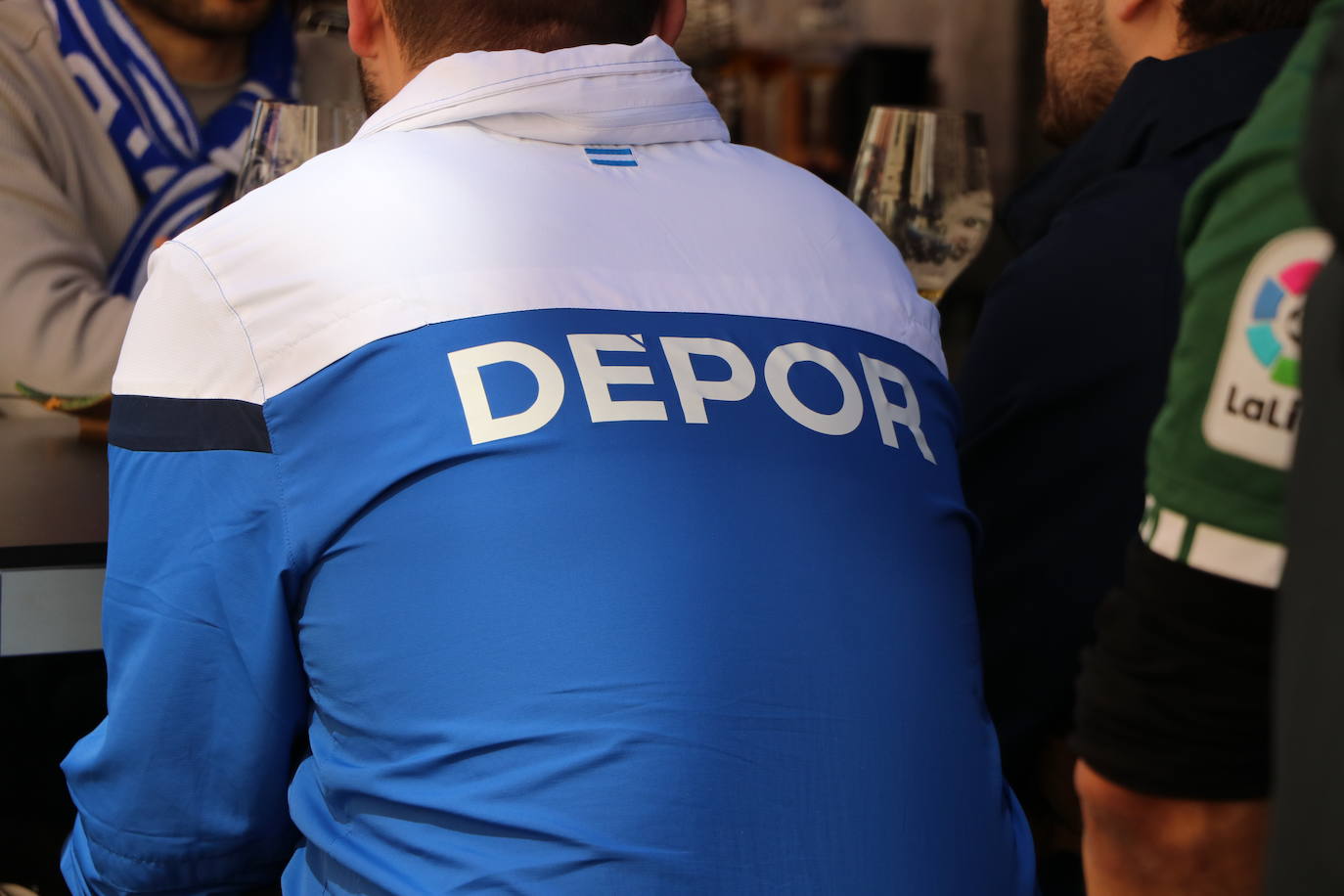 Aficionados del Deportivo por León