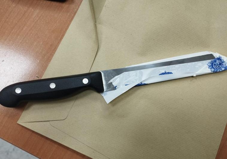 Salvan la vida a una mujer a la que la pareja amenazaba de muerte con un cuchillo en León