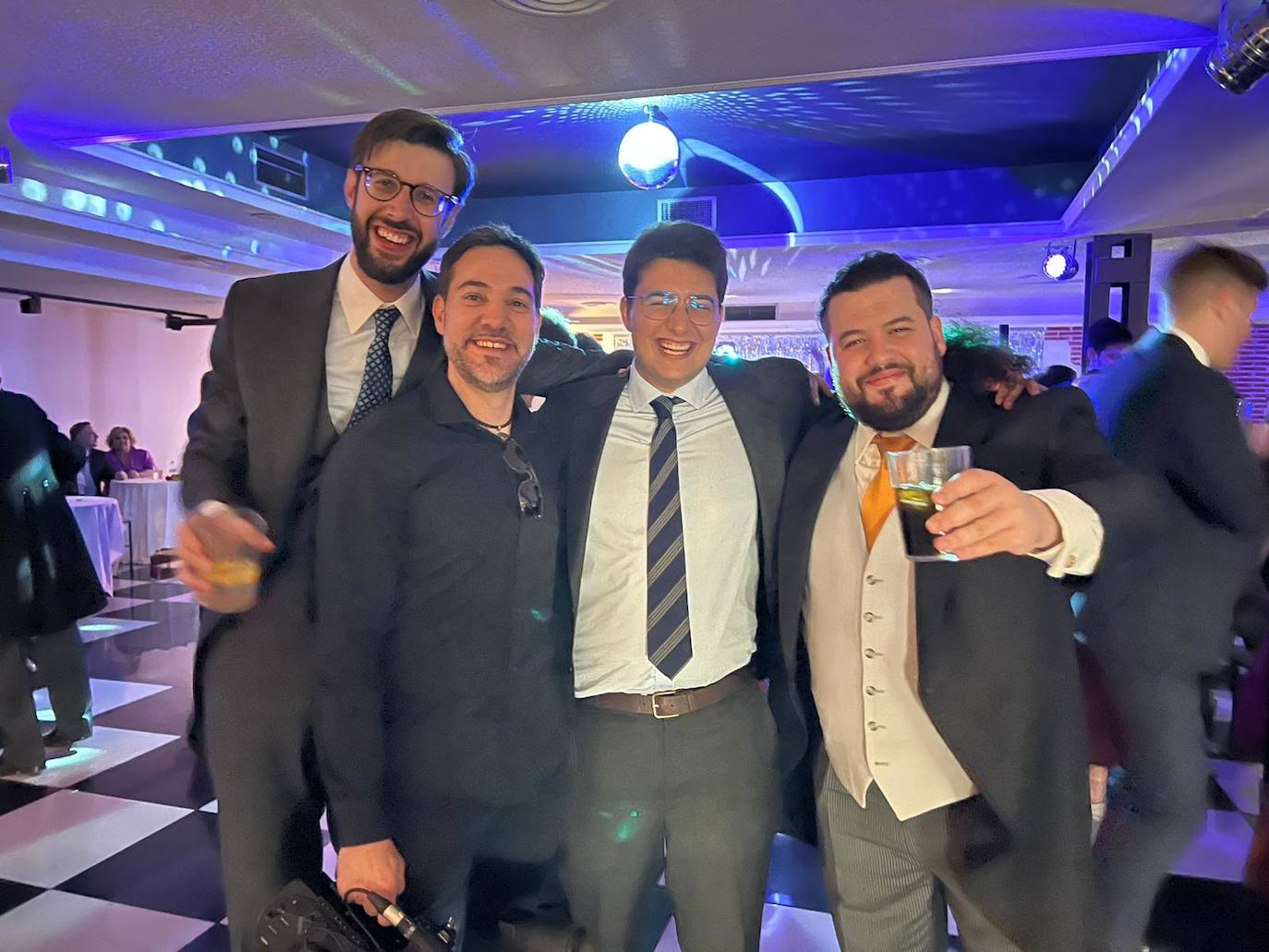 En la foto: Ricardo Fernández, RocCreaciones, Nestor López, Adrian Morata y Pablo Pérez Cantó. Productor, director y productores asociados de Anticlímax, que no pudieron asistir a Málaga. .