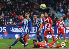 Partido de ida en El Toralín entre la Ponferradina y el Lugo.