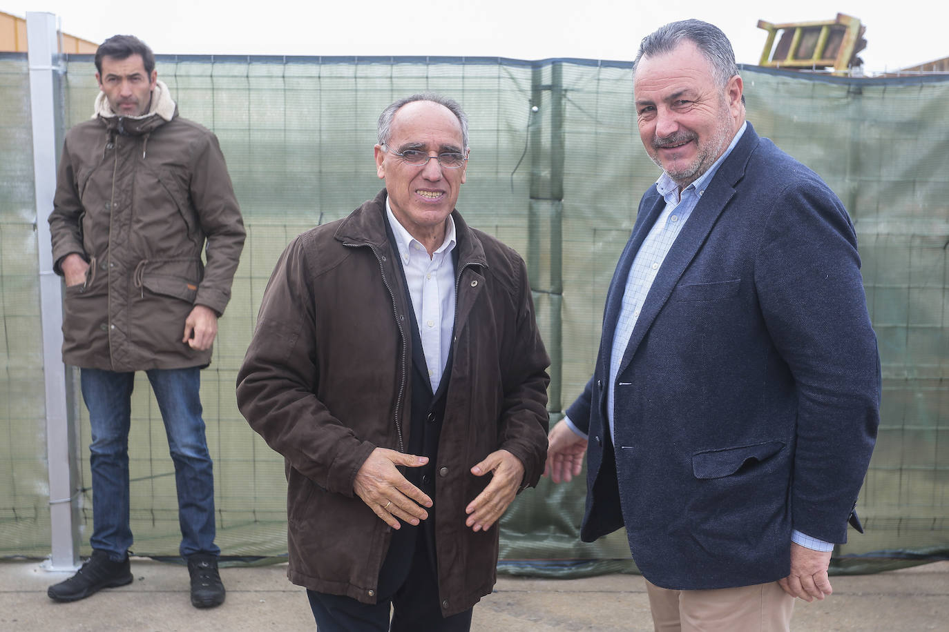 El presidente de la Diputación de León visita el parque de bomberos de Astorga