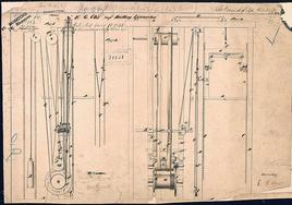 En 1857, Otis instaló el primer elevador de pasajeros, en un edificio de cinco pisos de Broadway, New York.