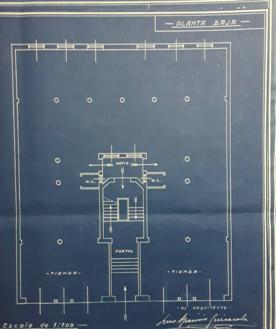 Imagen secundaria 2 - Detalles de las distintas plantas del proyecto (1931)