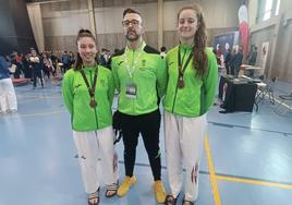 Las leonesas Martínez y Roldán se visten de bronce en el Universitario.