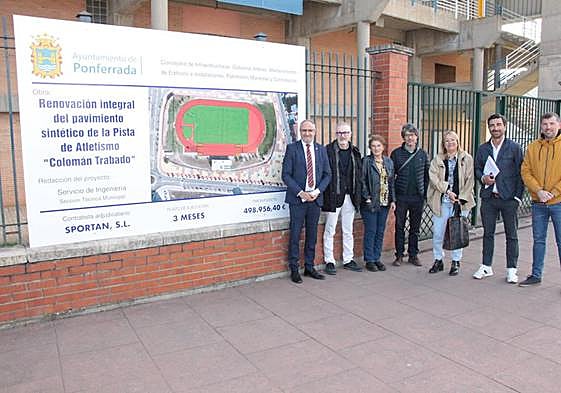 La obra del Colomán Trabado tendrá una duración de 3 meses.
