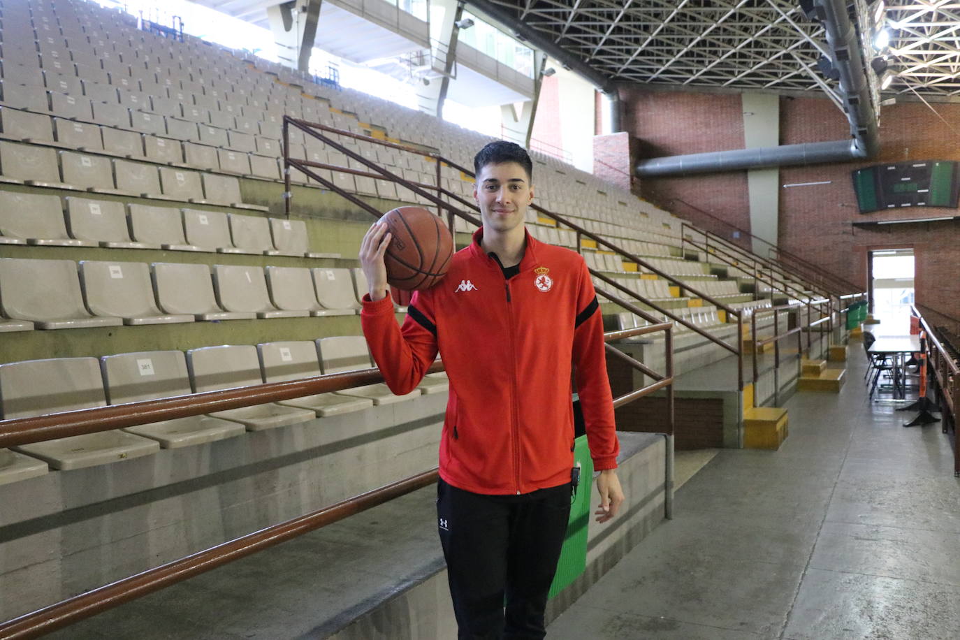 Federico Copes, jugador de la Cultural de Baloncesto