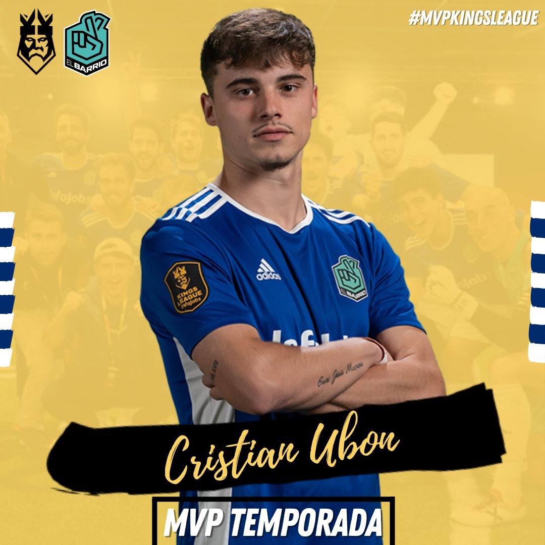 Cristian Ubón, el leonés 'MVP' de la Kings League.