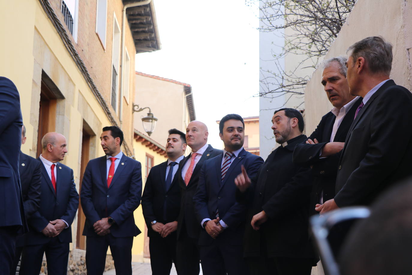 Inauguración de la calle de la Redención