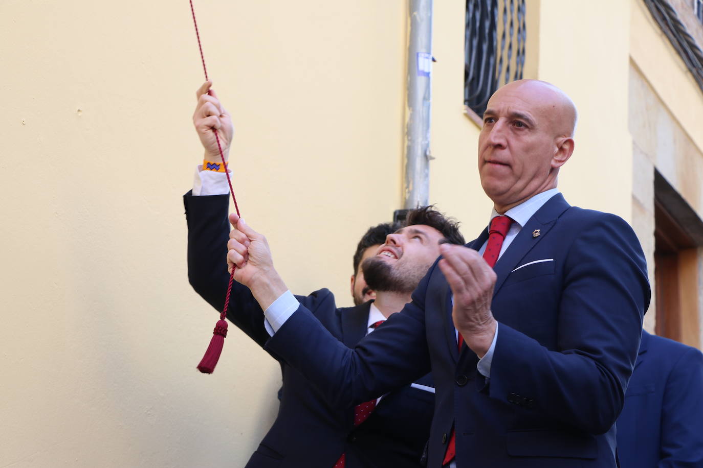 Inauguración de la calle de la Redención