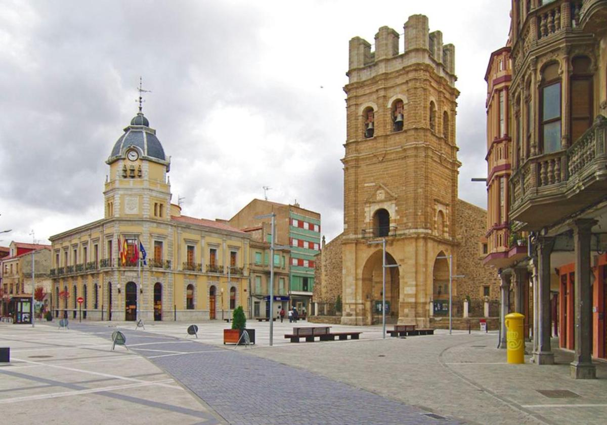 Imagen del ayuntamiento de La Bañeza