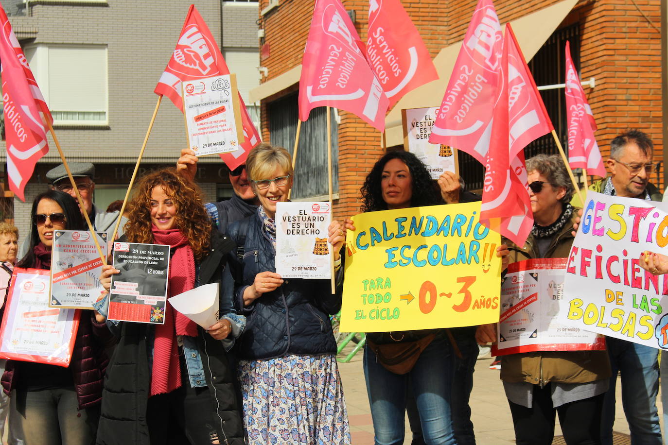 UGT se concentrará frente a la Dirección de Educación «por los derechos» del personal laboral y administrativo de Educación