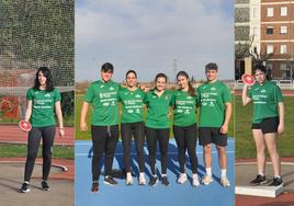 Alba Pérez Sanz, Daniel García Campos, Míriam Gutiérrez García, Rocío García Castañeda, Daniela Gómez Navalón, Tilena Martínez Fernández y David Silván Del Prado.