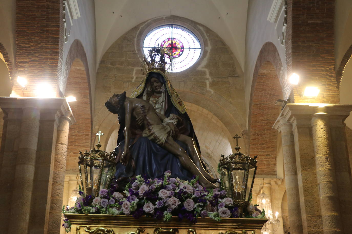 Las imágenes de la Procesión de la Dolorosa