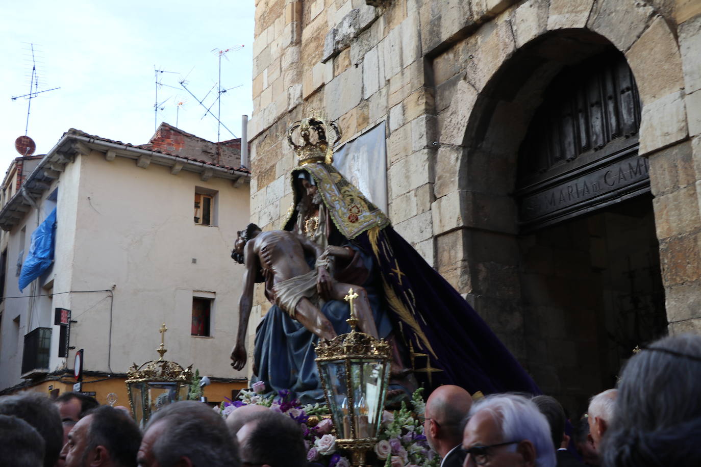 Las imágenes de la Procesión de la Dolorosa