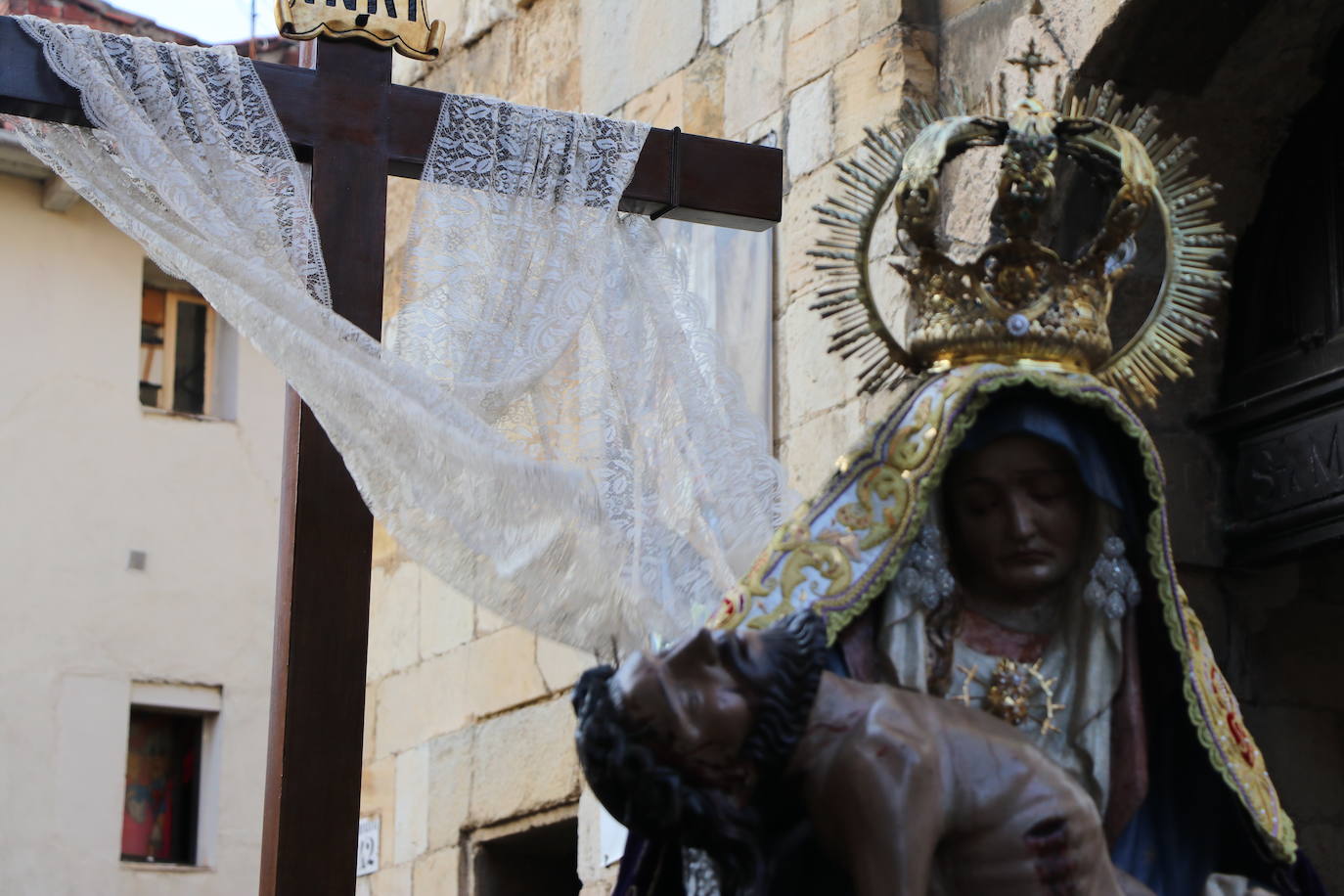 Las imágenes de la Procesión de la Dolorosa