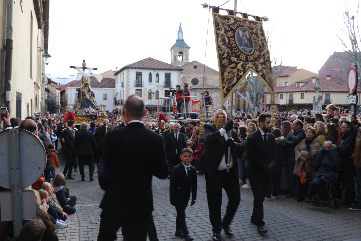 Las imágenes de la Procesión de la Dolorosa