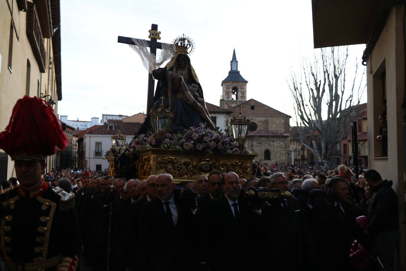 Las imágenes de la Procesión de la Dolorosa