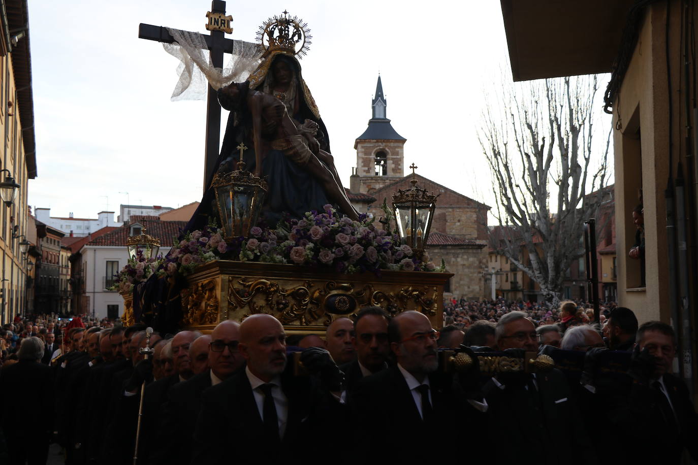 Las imágenes de la Procesión de la Dolorosa