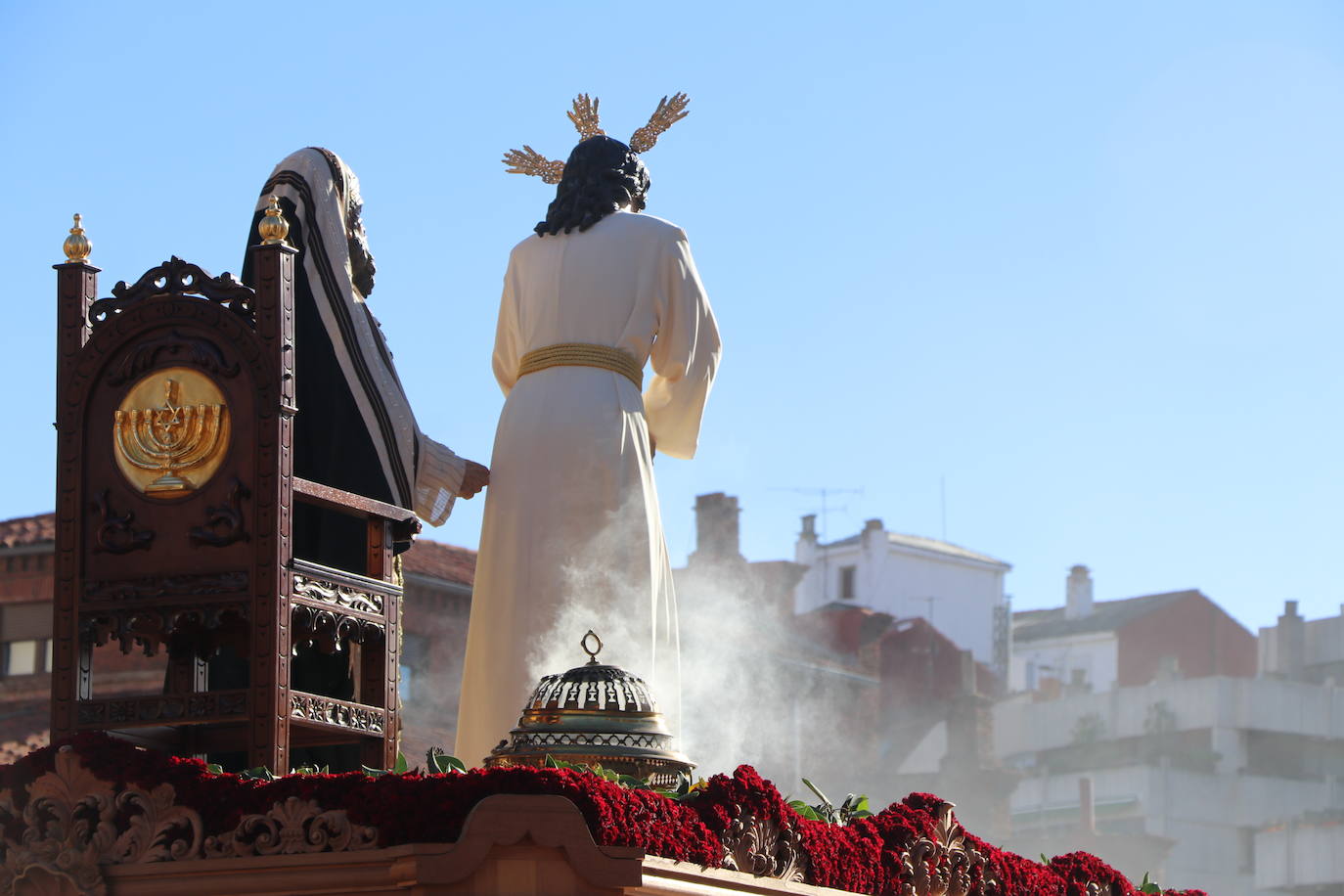 Las imágenes de la Procesión Camino de la Pasión y de la Esperanza
