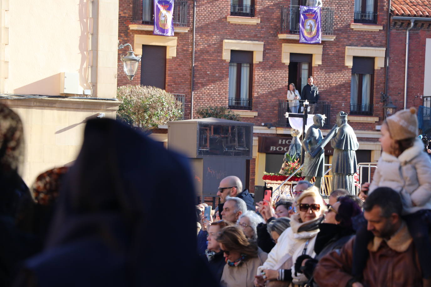 Las imágenes de la Procesión Camino de la Pasión y de la Esperanza