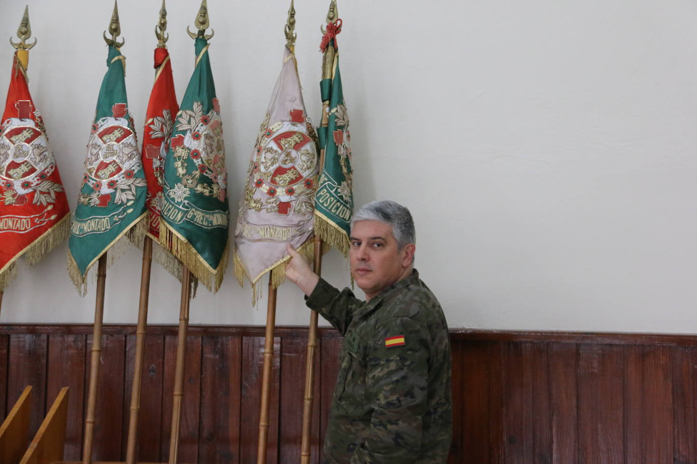 Sala histórica del Maca en la Base Militar &#039;Conde Gazola&#039;