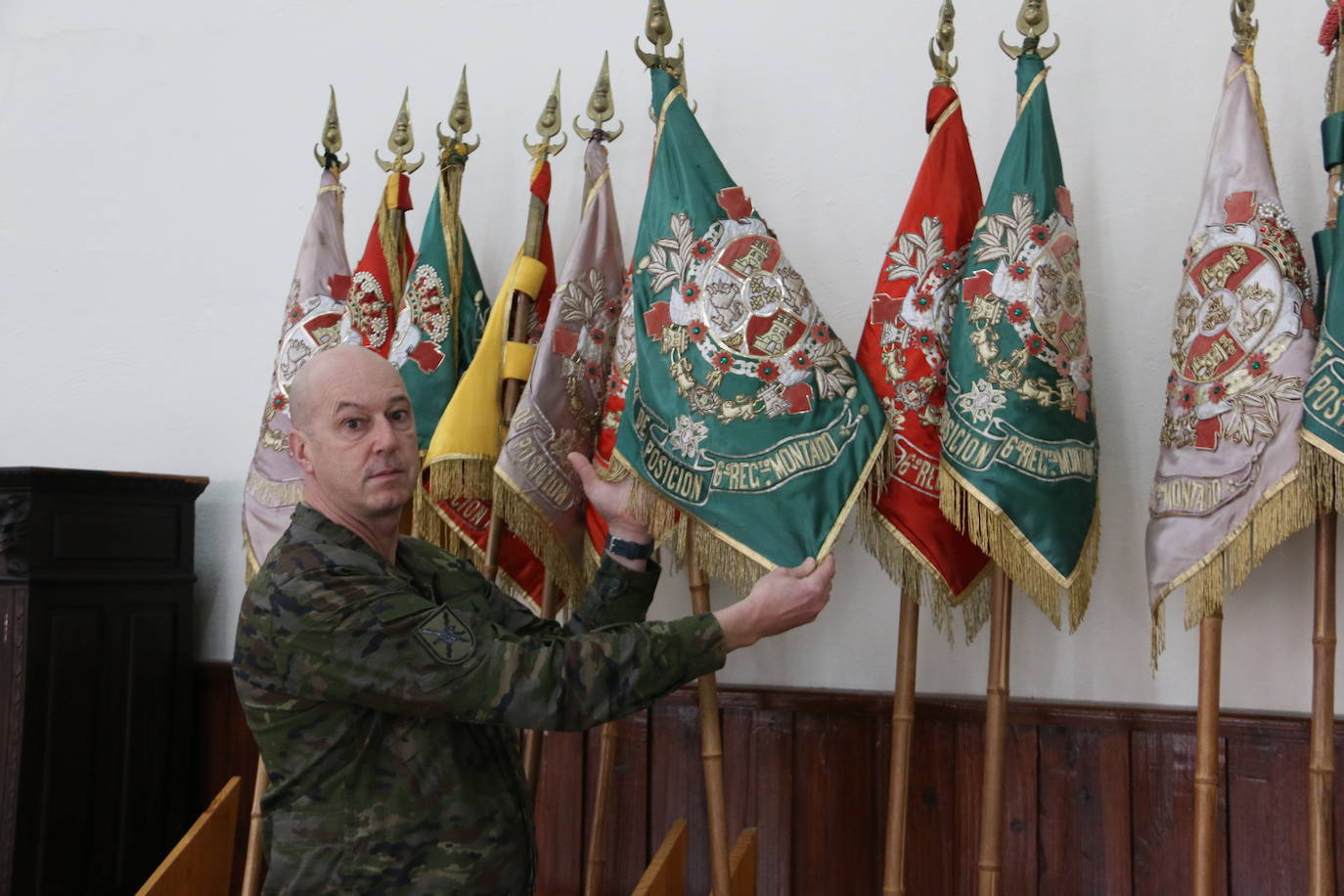 Sala histórica del Maca en la Base Militar &#039;Conde Gazola&#039;