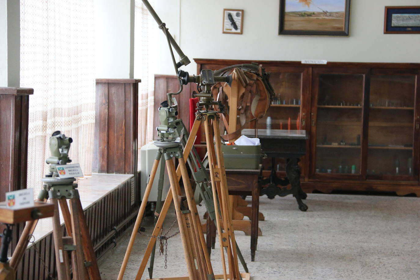 Sala histórica del Maca en la Base Militar &#039;Conde Gazola&#039;