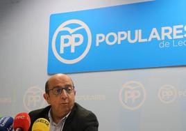 Paco Castañón, portavoz del PP de Pola de Gordón.