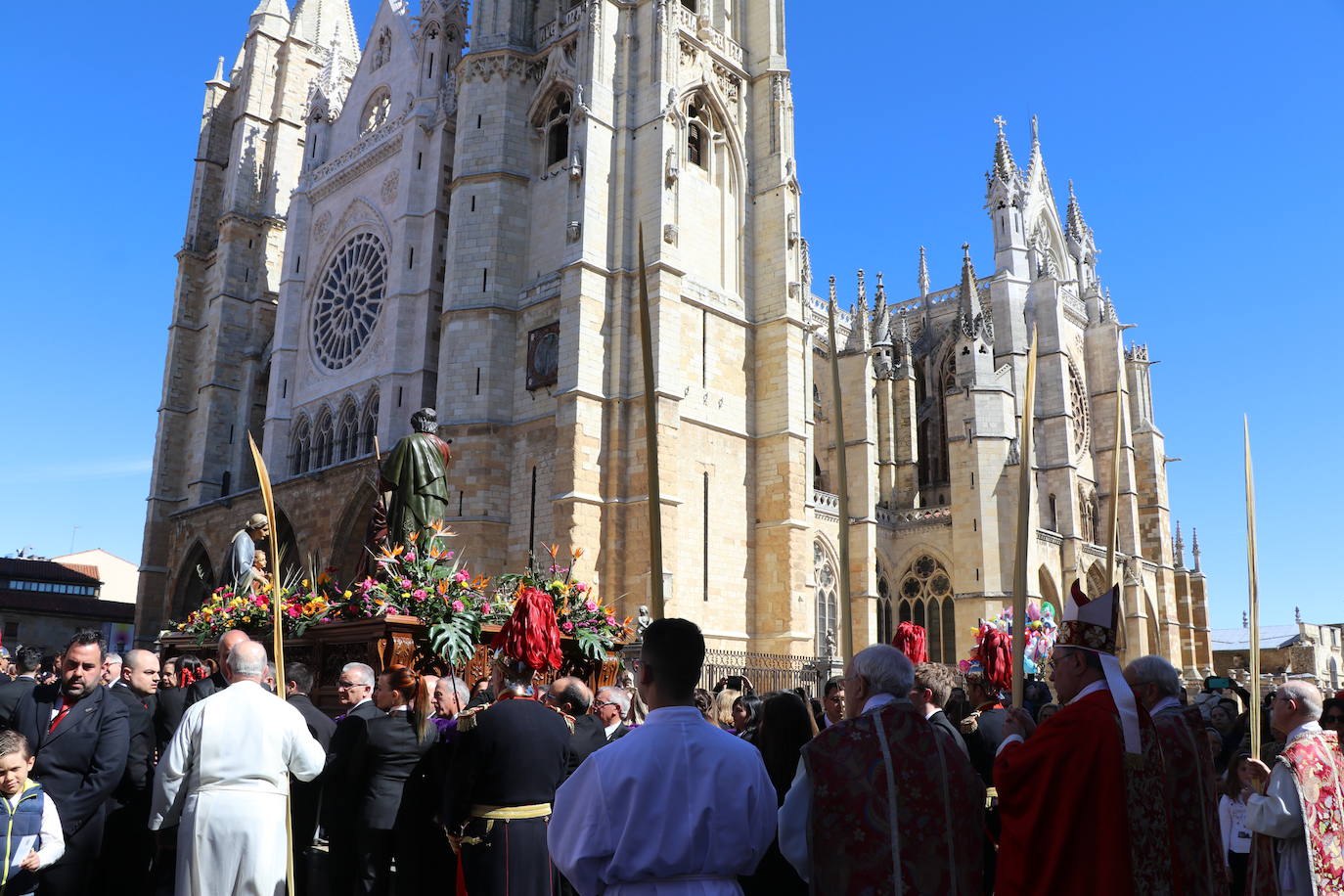 Procesión de las Palmas en León