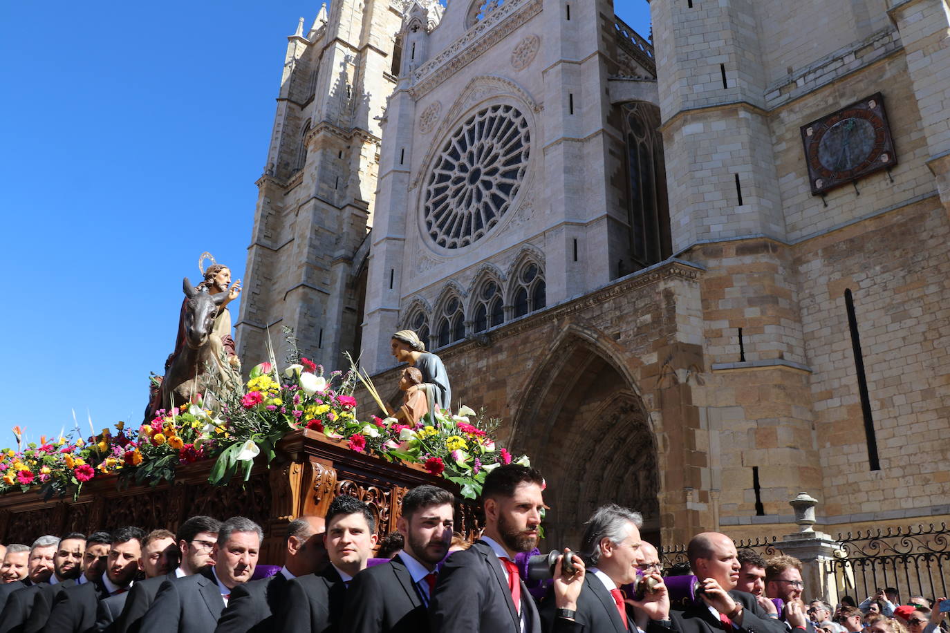 Procesión de las Palmas en León