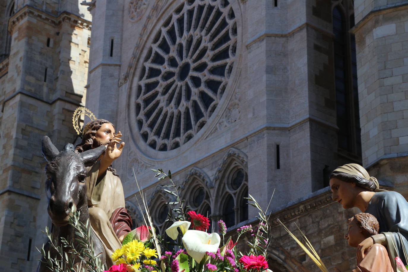 Procesión de las Palmas en León