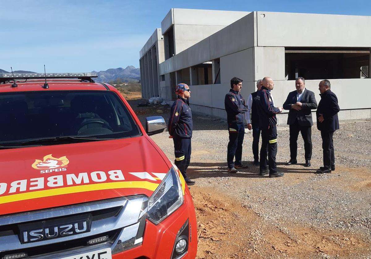 El parque de bomberos de Cistierna