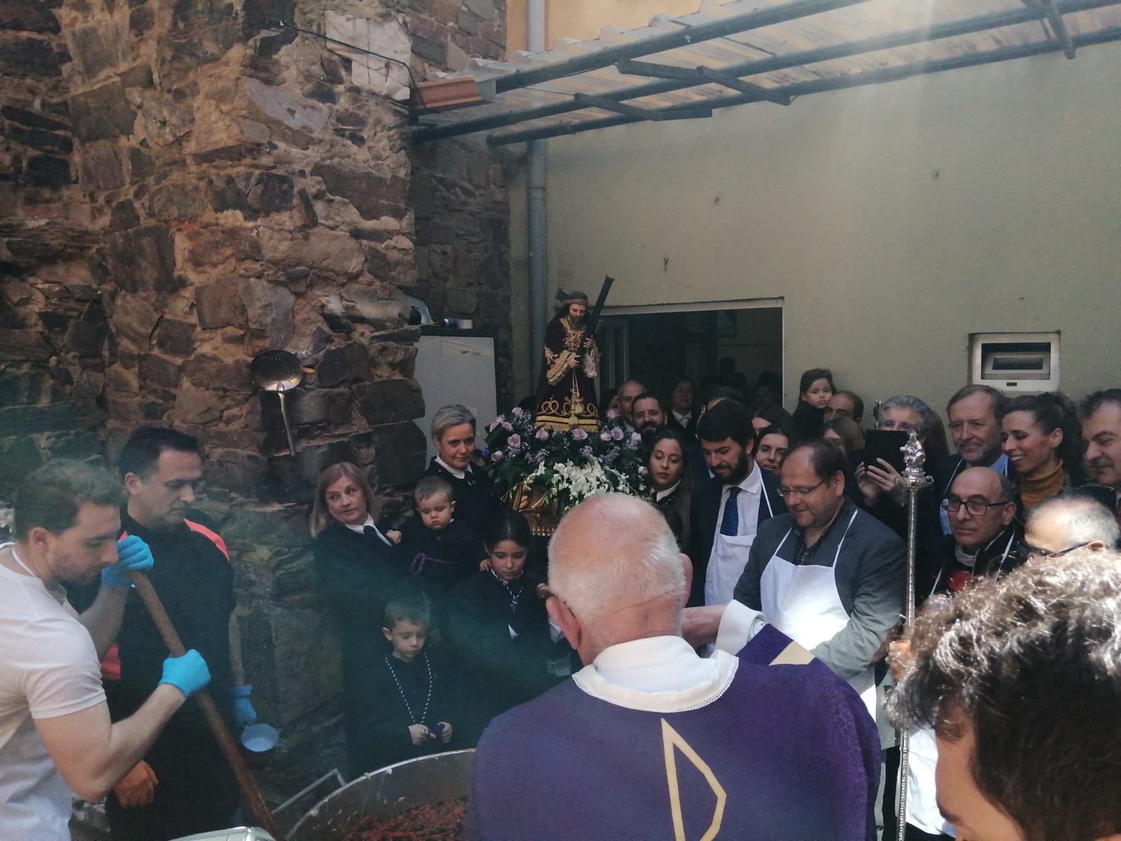 La Bañeza y su santo Potajero