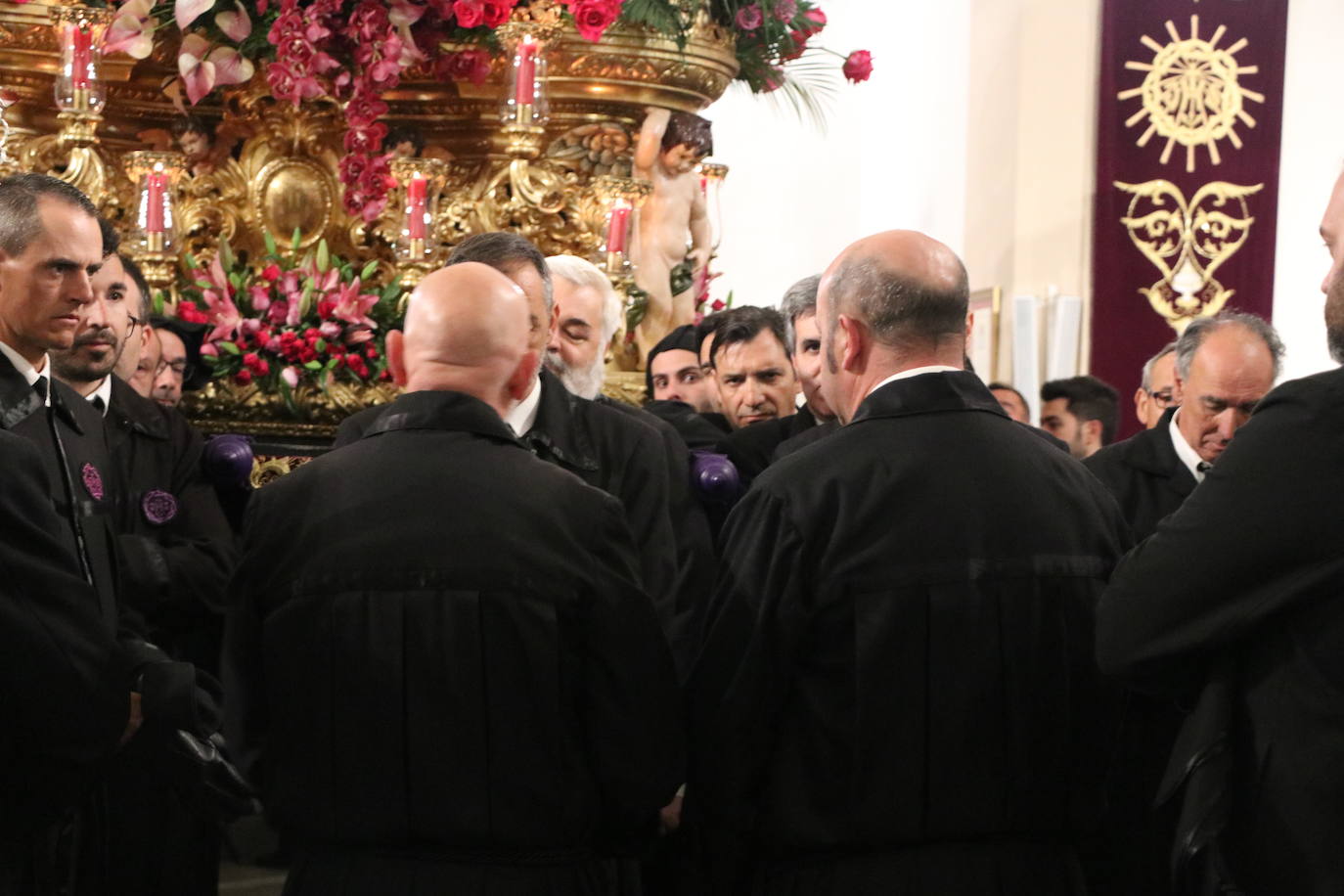 Así fue la salida del Nazareno