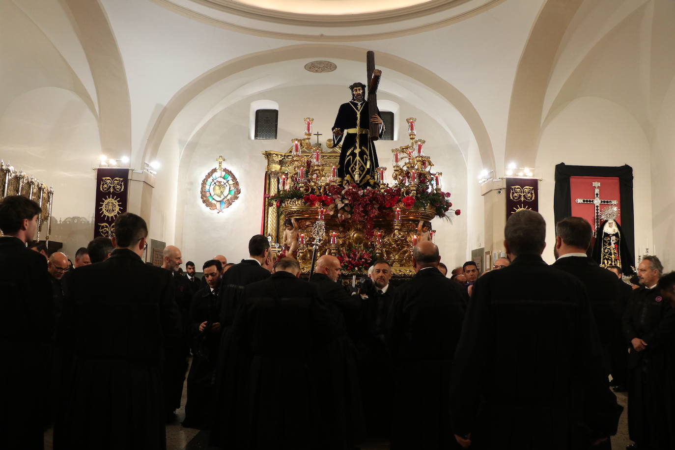 Así fue la salida del Nazareno