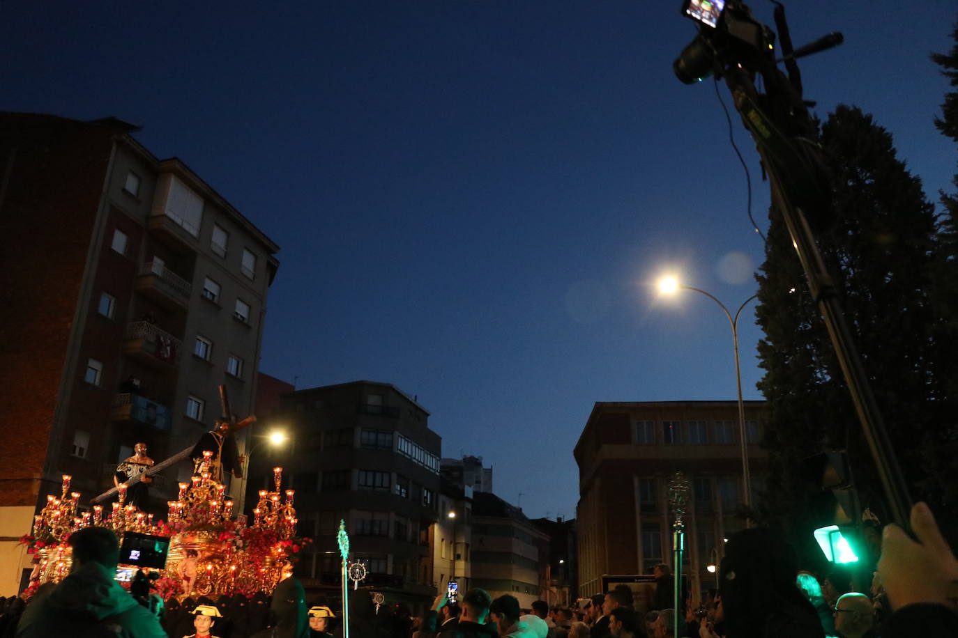 Así fue la salida del Nazareno