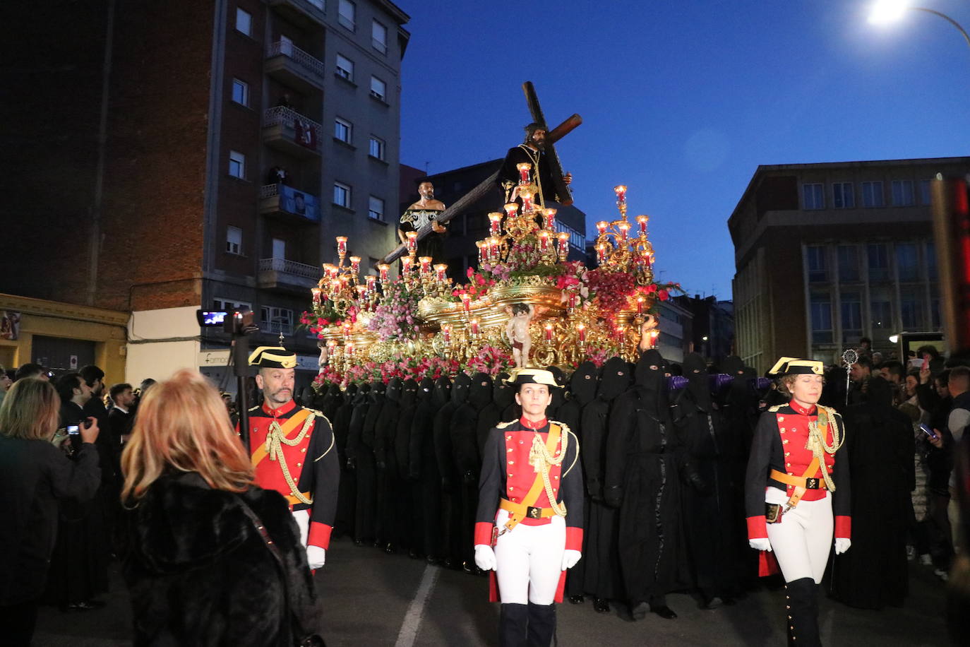 Así fue la salida del Nazareno