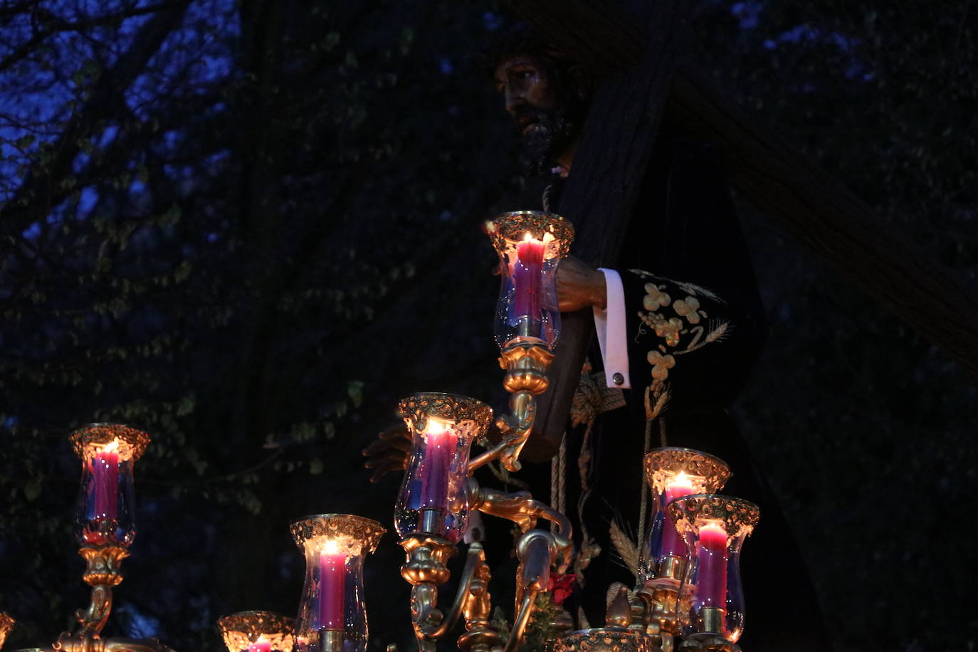 Así fue la salida del Nazareno