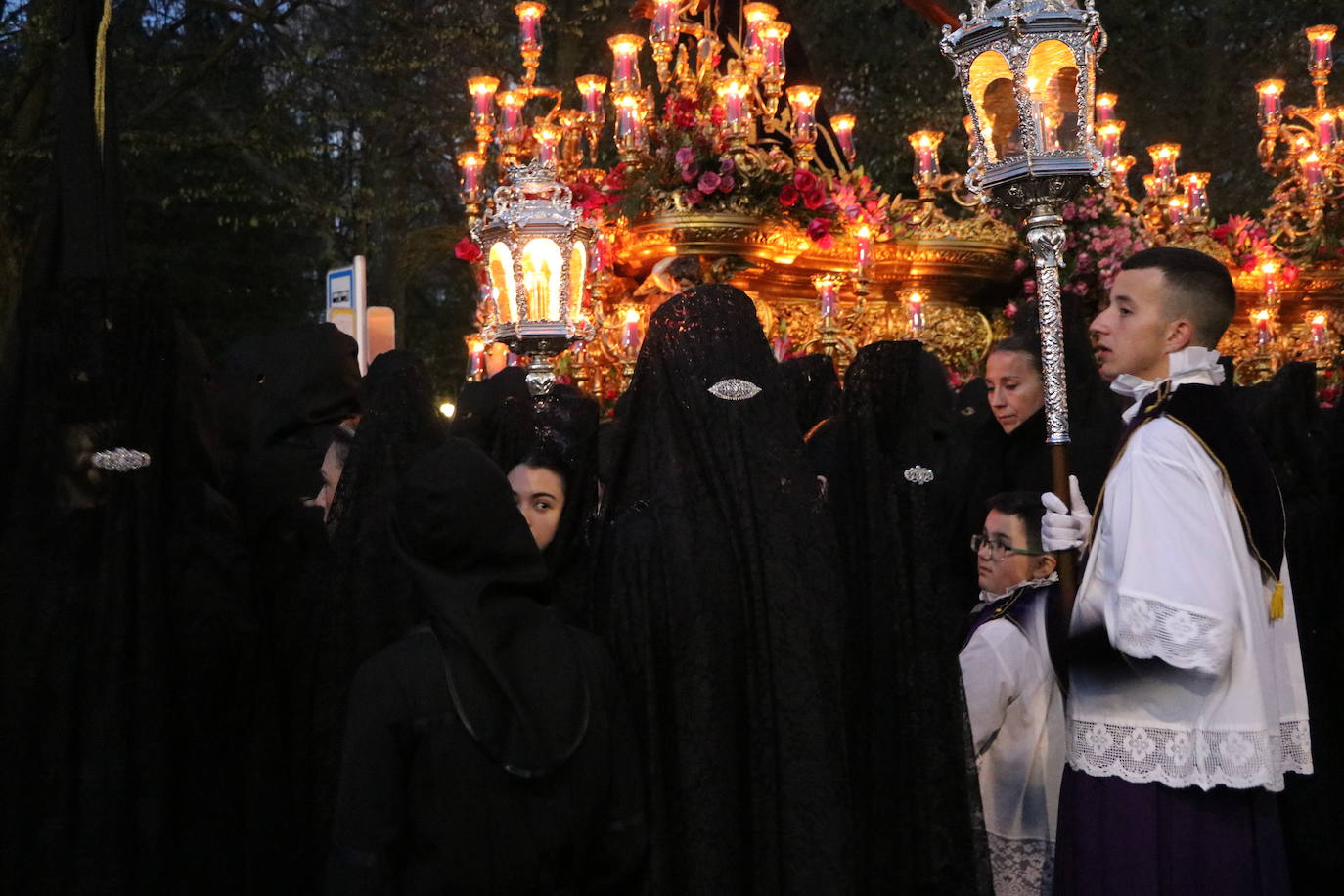 Así fue la salida del Nazareno