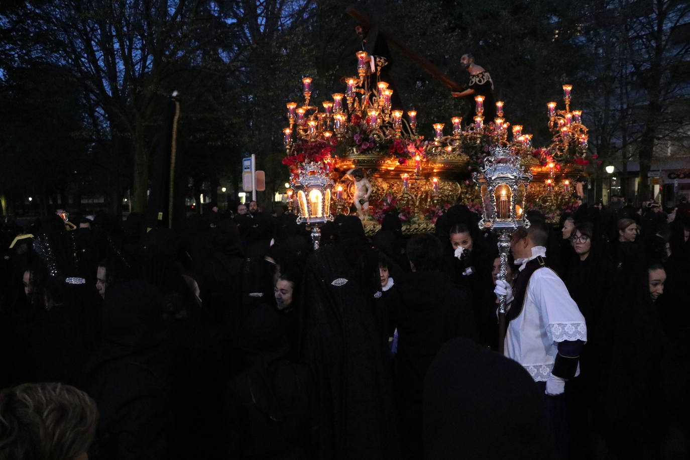 Así fue la salida del Nazareno