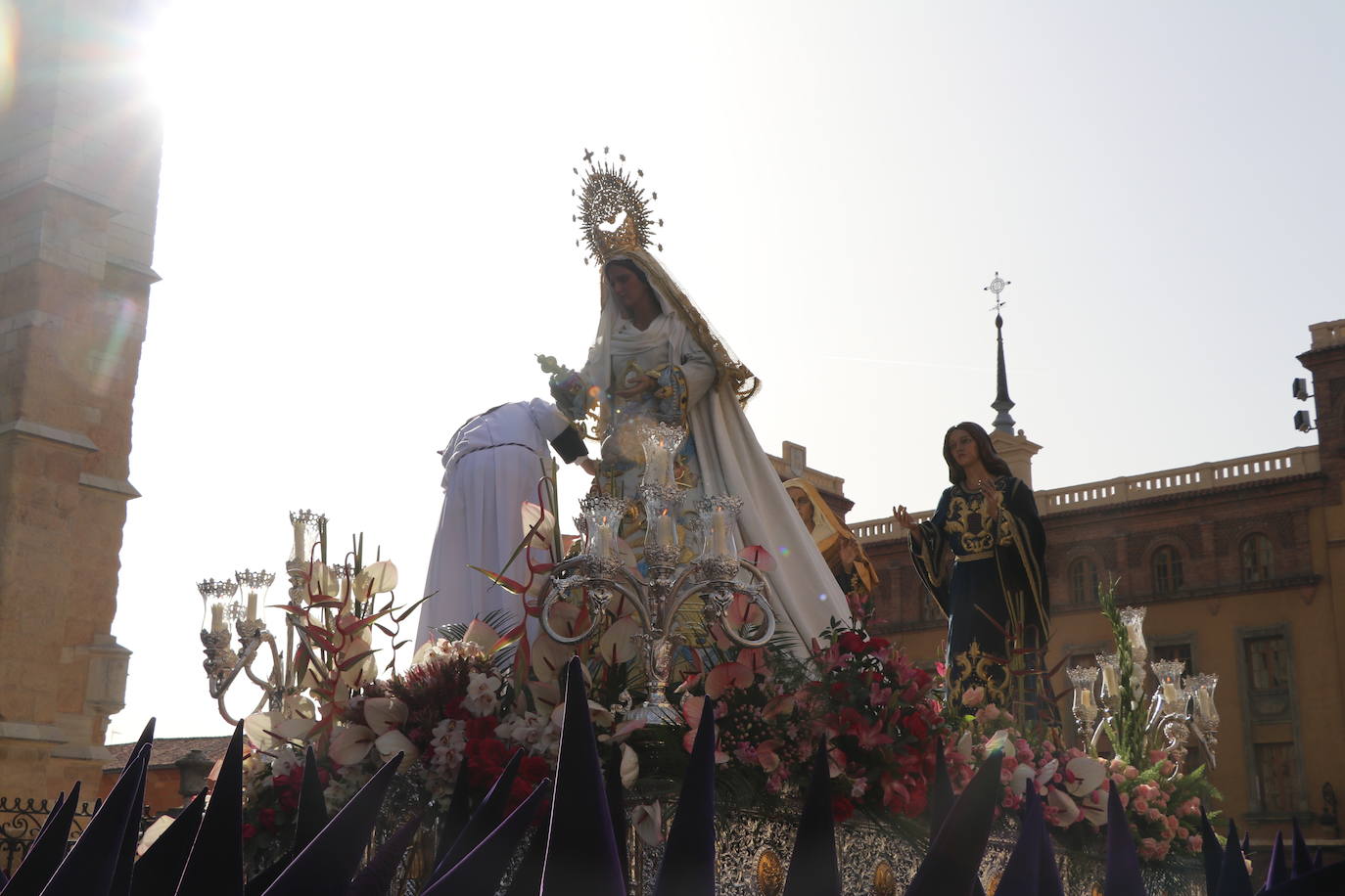 Acto de El Encuentro en el Domingo de Resurrección