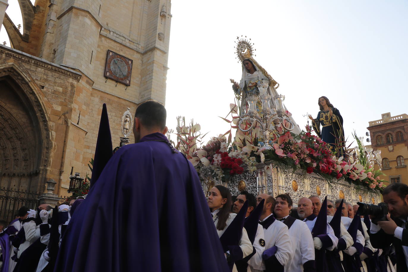 Acto de El Encuentro en el Domingo de Resurrección