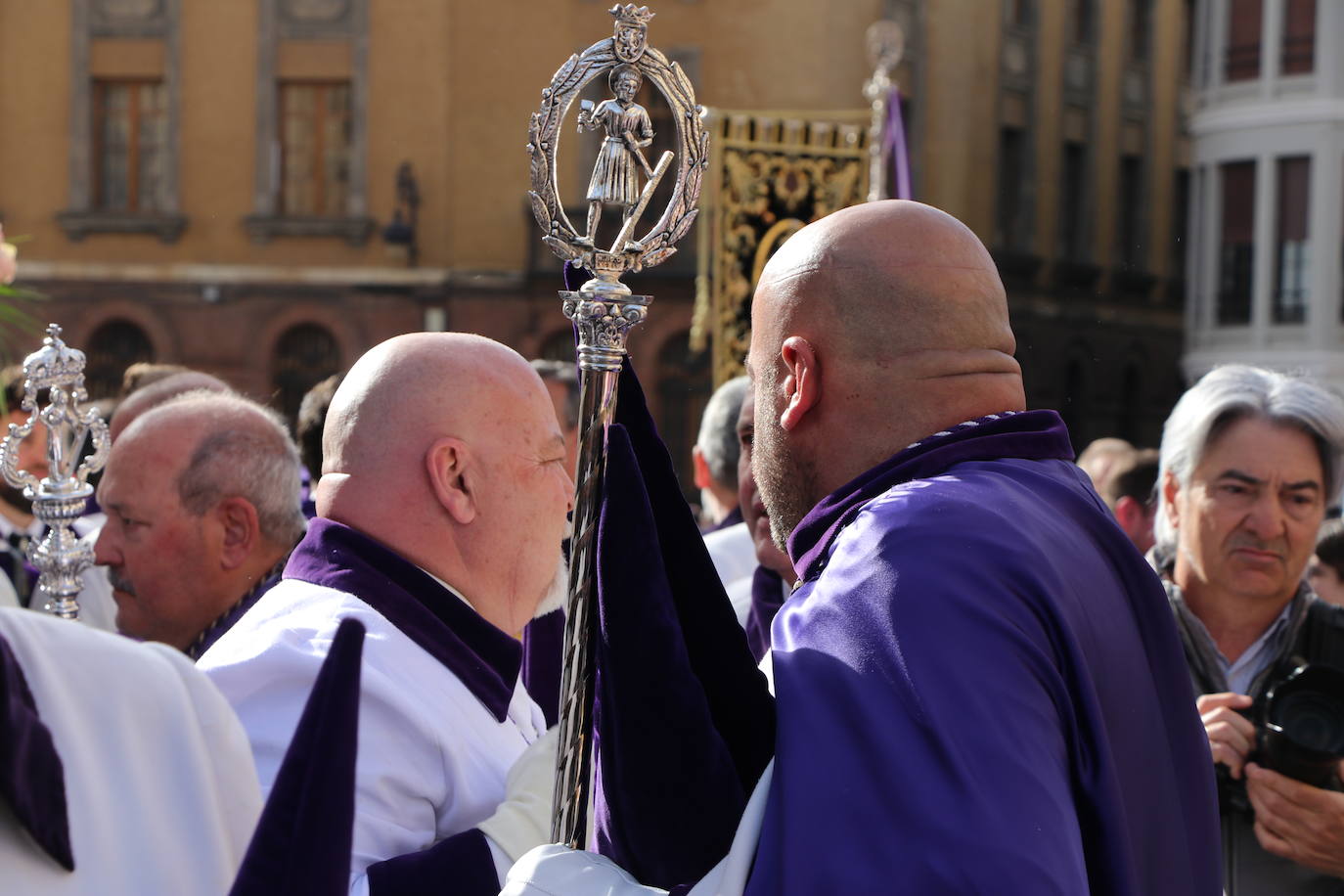 Acto de El Encuentro en el Domingo de Resurrección