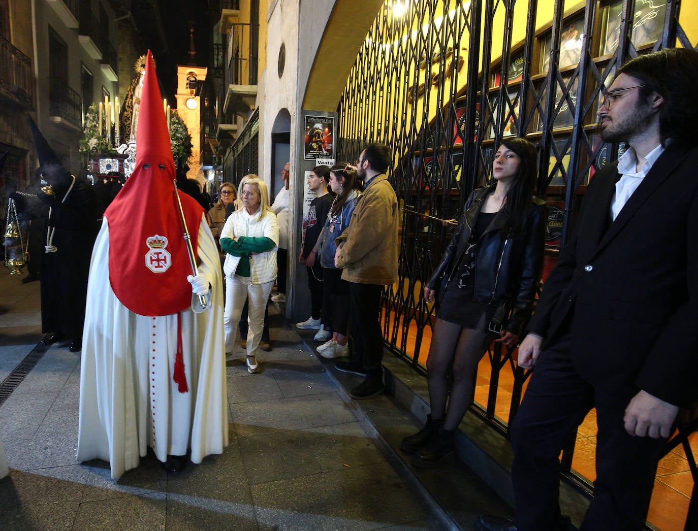 Procesión de La Soledad en Ponferrad