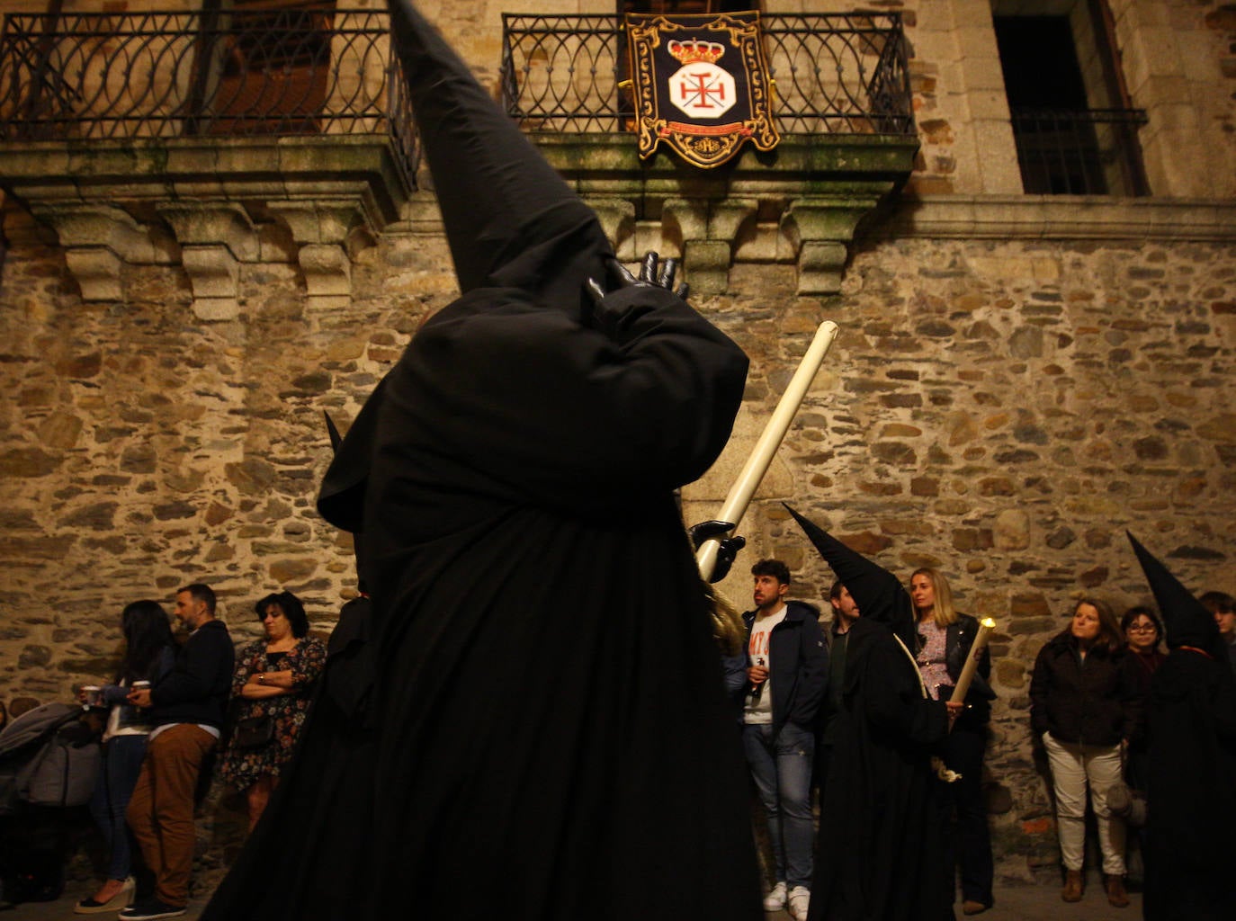 Procesión de La Soledad en Ponferrad