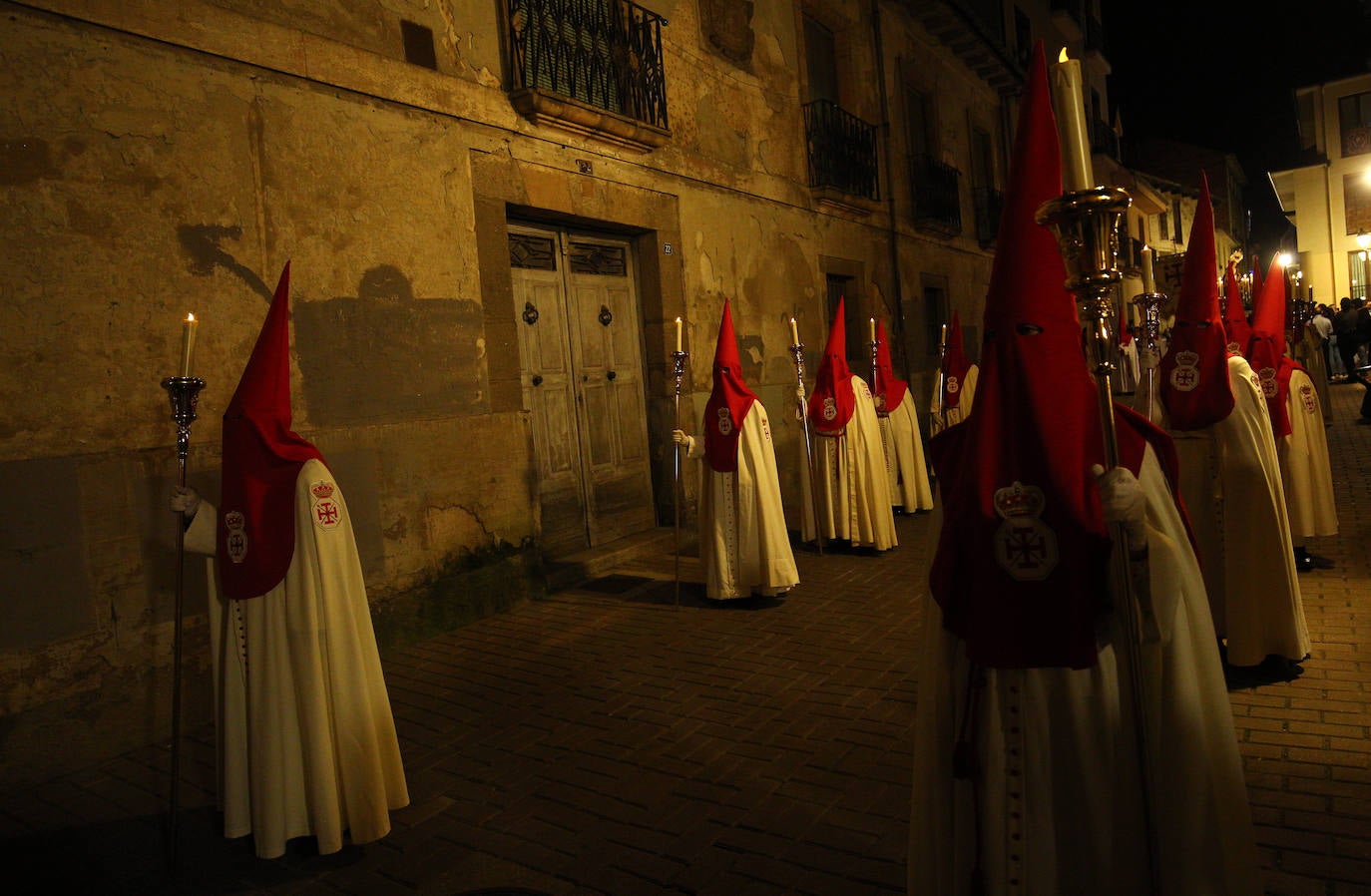 Procesión de La Soledad en Ponferrad