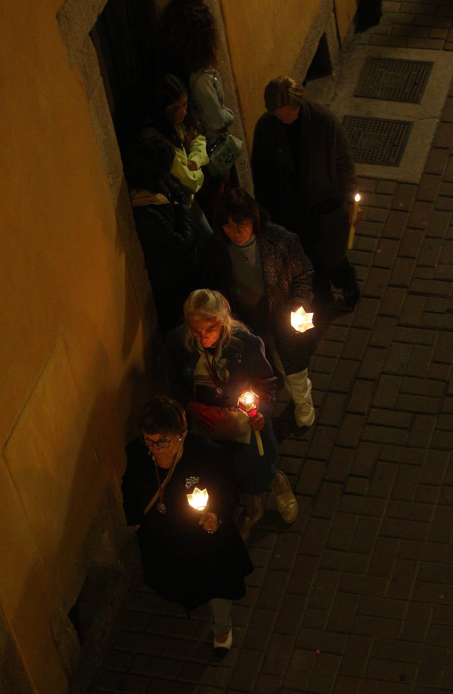 Procesión de La Soledad en Ponferrad