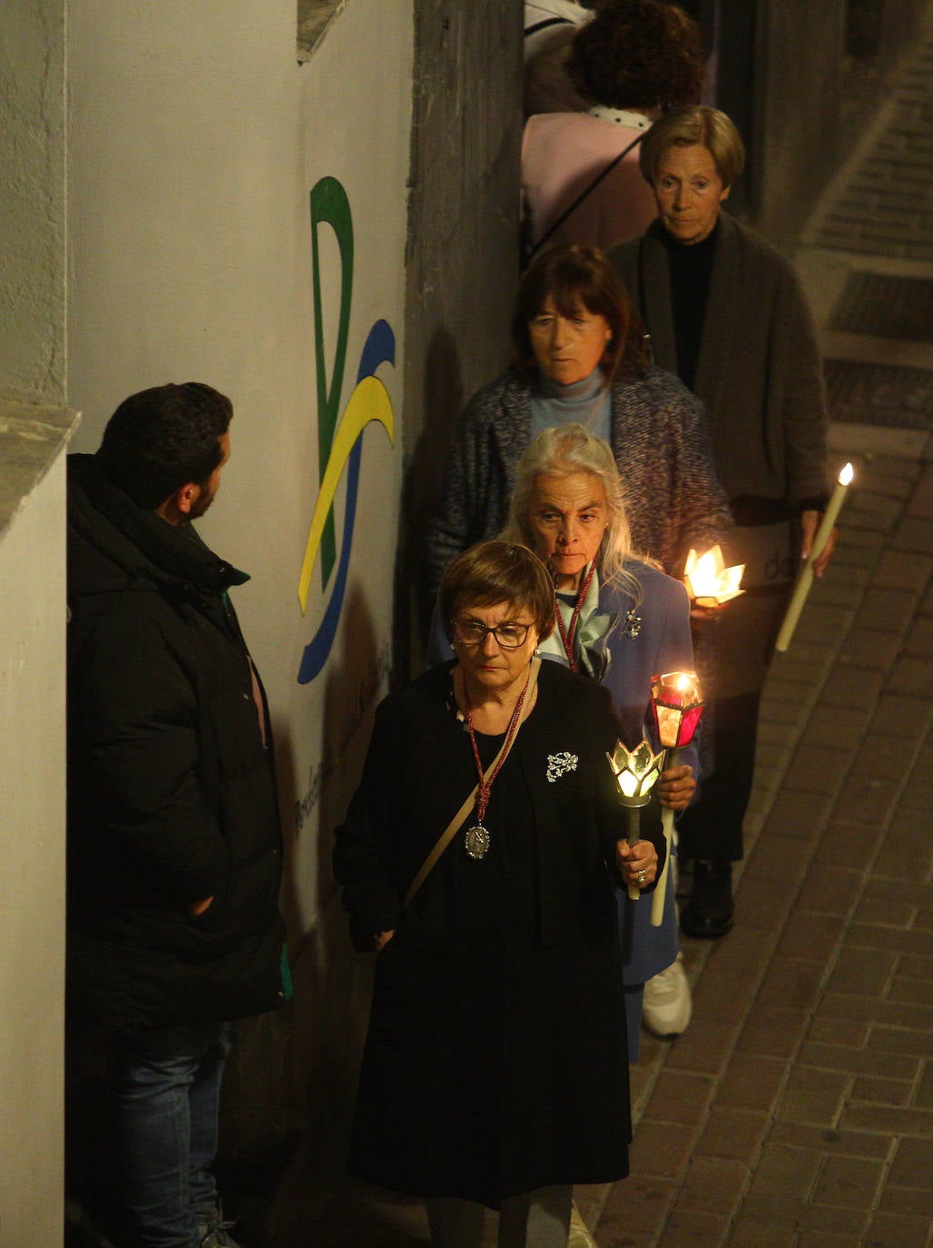 Procesión de La Soledad en Ponferrad